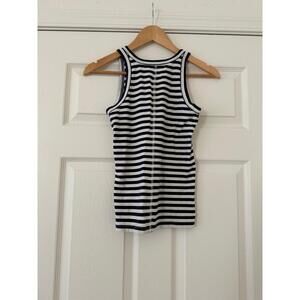 NWOT Everlane The Essential 100% Organic Cotton Tank Striped XS